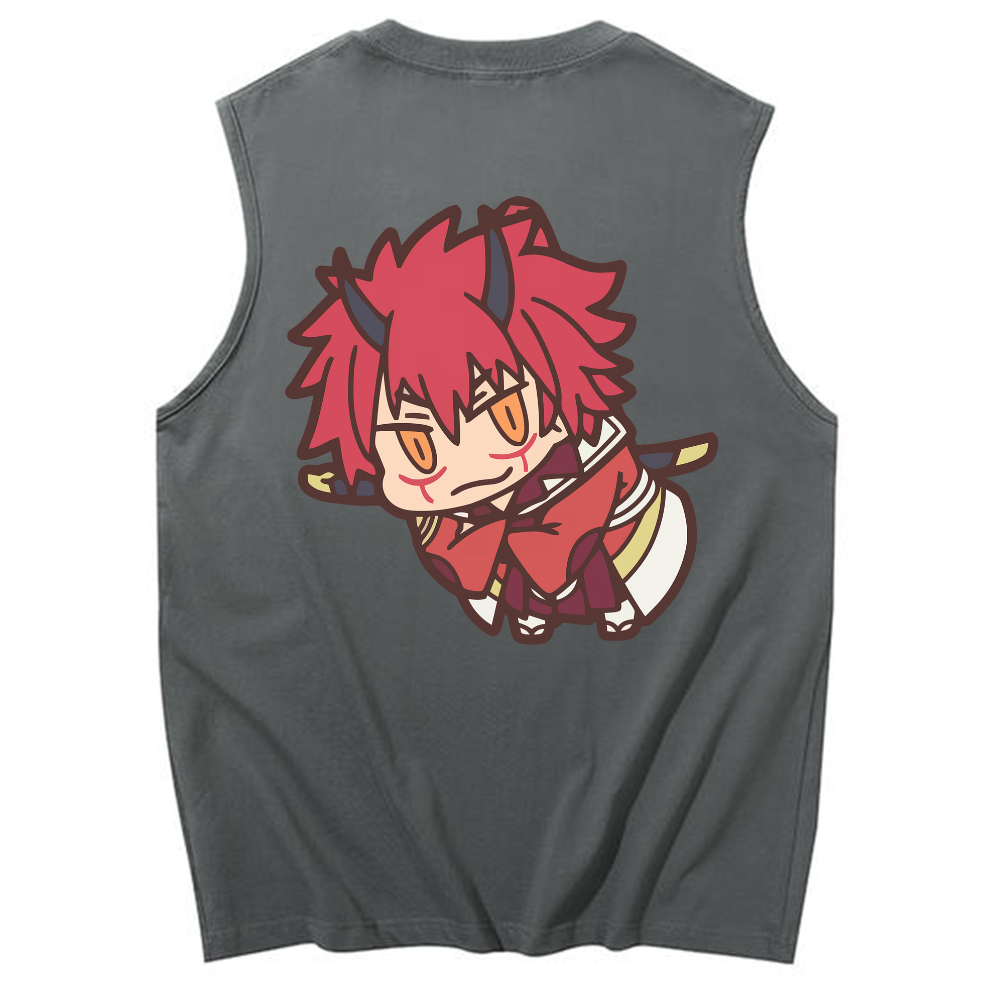 （画像用） 転スラ Regarding Reincarnated to Slime コットン100％タンクトップ（背面プリント）
